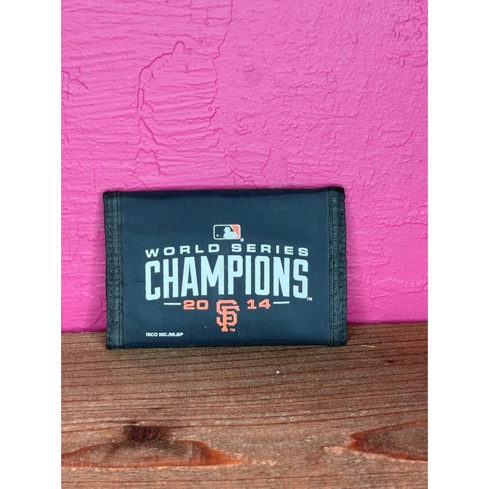 Rico Industries Wallet‎ - SF Giants - Nylon Tri-Fold Wallet - Champions 2014